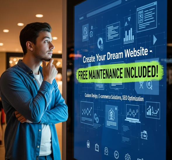 Promo Spesial! Jasa Pembuatan Website Gratis Maintenance